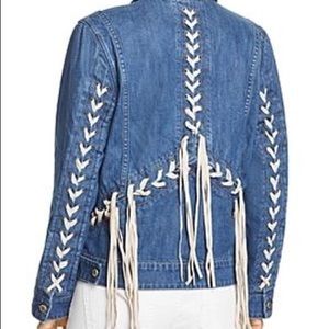 Fringe Denim Jacket